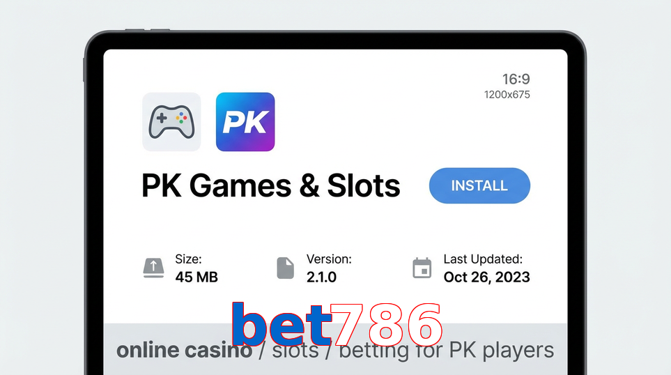 Game list for Bet786 gameapk section